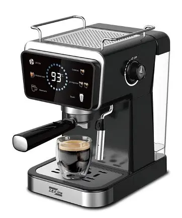 Сенсорная кофеварка Zepline ZP-6806 3в1 вспенитель молока для горячего и холодного кофе 20 Bar 3000 Вт - фото 1