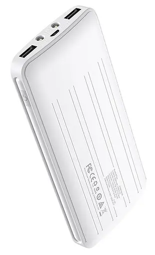 Зовнішній акумулятор 20000 mAh Borofone BT21A 2xUSB 2A - фото 1