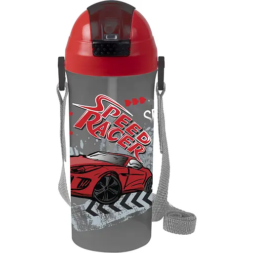 Пляшка для води Herevin Speed Racer з трубочкою для спорту 0.6 л (161811-002)