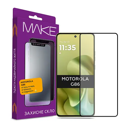 MAKE Захисне скло Motorola G86