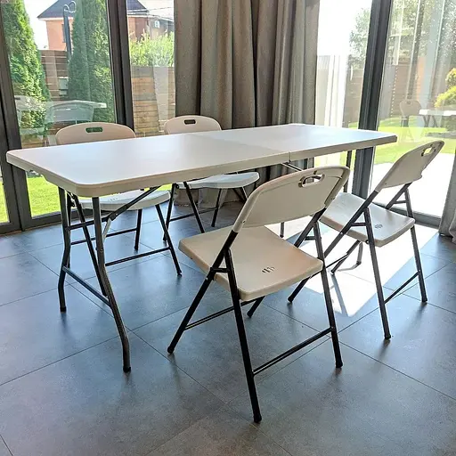 Складной стул Wall Sticker 46х52х79 см белый SW-00001609 - фото 7