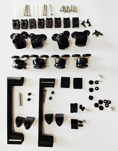 Душевая кабина без поддона Mixxus Premium Diverse SC01-90x90x195-TR Black прозрачное стекло 5 мм MI6860, Черный матовый, Универсальная, прозрачная - фото 3