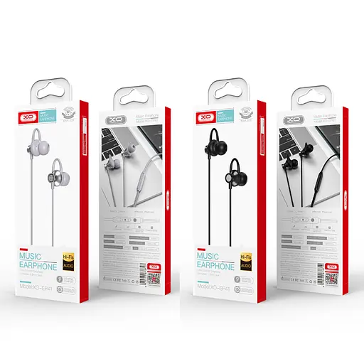 Наушники XO EP41 Черный - фото 3