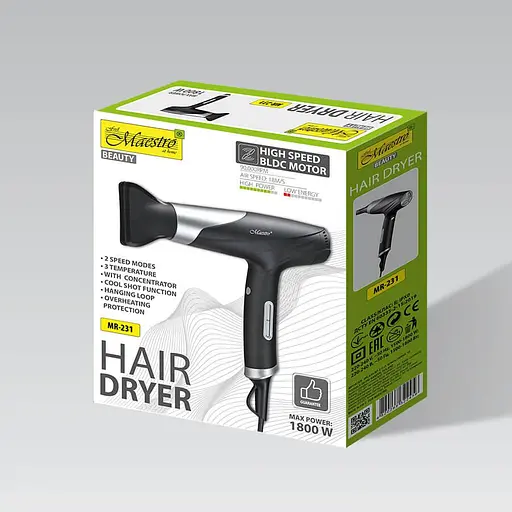 Фен Maestro MR-231 - фото 4