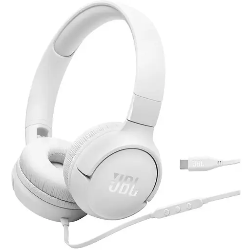 Навушники JBL Tune 520C White (JBLT520CWHT) - фото 1