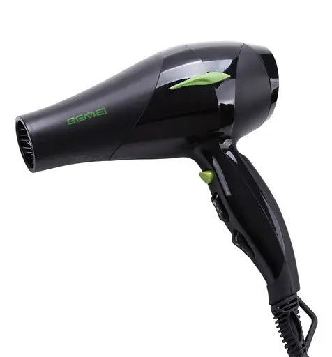 Фен для сушіння та укладання волосся Gemei GM-150 з дифузором - фото 4