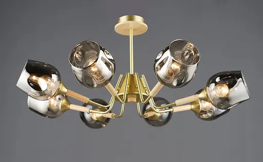 Люстра подвесная на 8 плафонов VALESO N6619/8