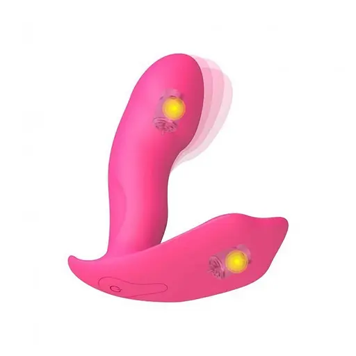Вібратор з підігрівом Dorcel Secret Clit 7 см рожевий - фото 8