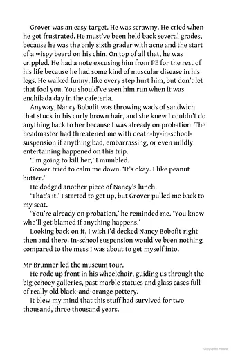 Percy Jackson and the Lightning Thief. Book 1 - фото 9