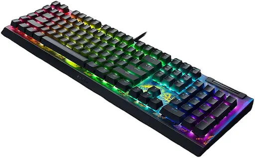 Клавиатура Razer BlackWidow V4 X Yellow Switch FORTNITE USB Black (RZ03-04703600-R3M1) - фото 6