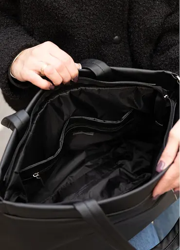 Сумка Sambag Shopper Tote QRS черный 42 х 34 х 14 см (93383001) - фото 8