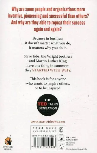 Start with Why. How Great Leaders Inspire Everyone to Take Action