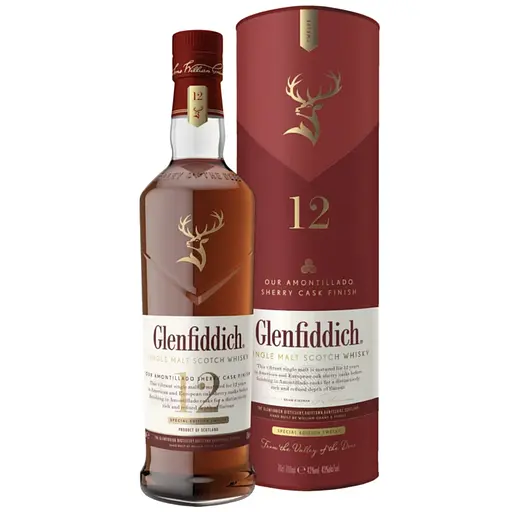 Віскі односолодовий Glenfiddich Sherry Cask 12 років витримки 40% 0.7л - фото 1