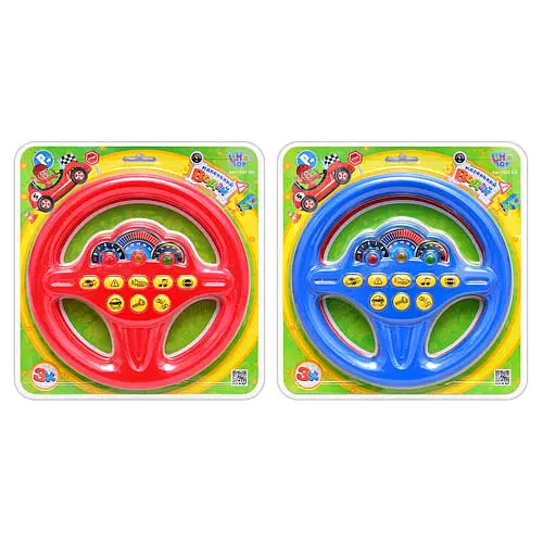 Руль, озвученный на украинском языке, с музыкальными и световыми эффектами (в ассортименте) 7039RU - фото 2