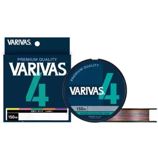 Шнур Varivas PE Line X4 Multicolor 150 m 9.51 kg 0.185 mm 1.2 (1102-VA 13534)