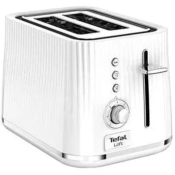 Тостер Tefal Loft 850 Вт пластик білий