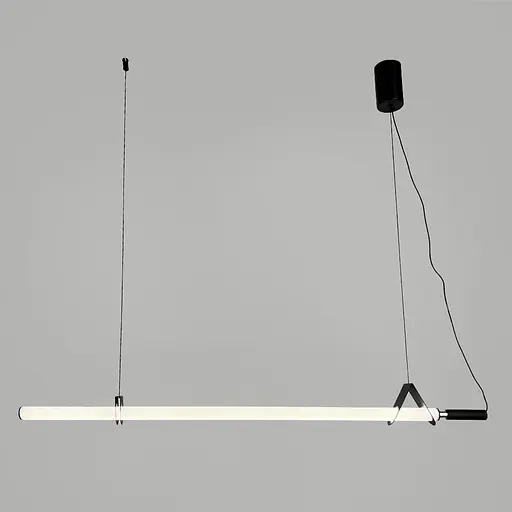 Трубчатый светильник LED с черным корпусом 100 см | Line F | Ст. NO17-1000L BK - фото 7