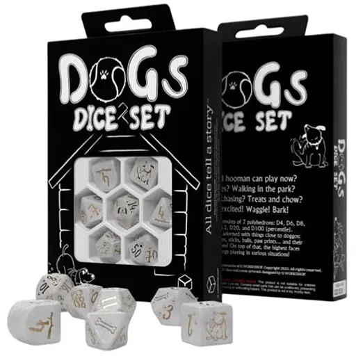 Набір кубиків DOGS Dice Set: Charlie , 7 шт. (RDOG05) - фото 1
