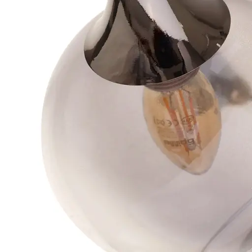Люстра стельова Brille в спальню Е14 40W BK (LK-720C/3) - фото 4