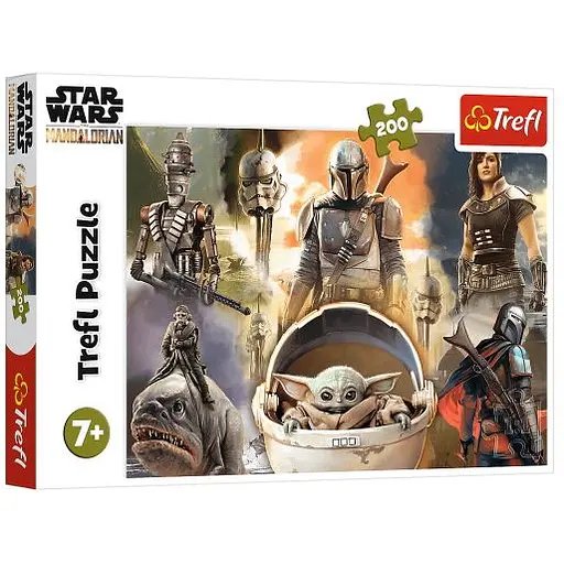 Пазл Trefl Готовы к битве Мандалорец 200 эл. (13276)