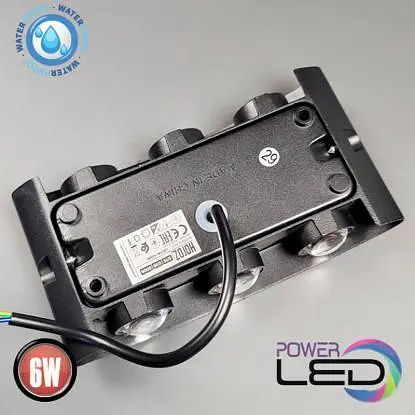 Світильник Sun Lamp вуличний садово-парковий фасадний світлодіодний LED 6W настінний - фото 6