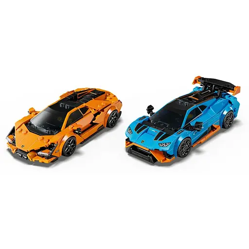 Конструктор LEGO Speed Champions Lamborghini Revuelto и Huracan STO 607 деталей (77238) - фото 3