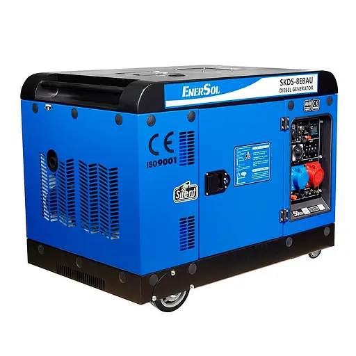 Генератор дизельний 7.5 кВт EnerSol SKD-8EBAU (41-00487) - фото 4