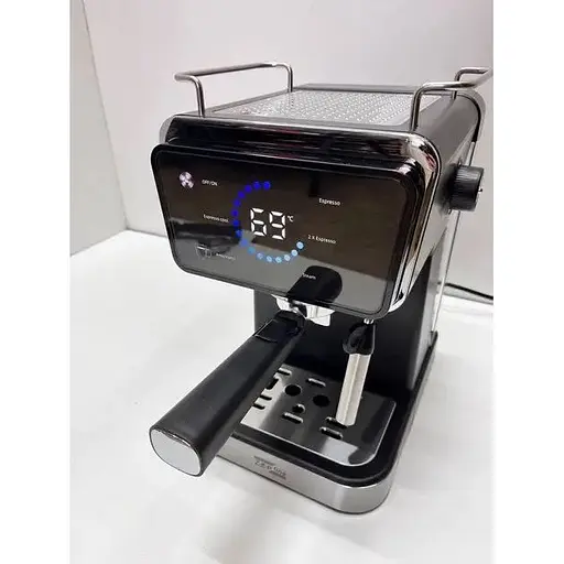Кофеварка Zepline ZP-6802 эспрессо с капучинатором полуавтомат холодный горячий эспрессо 3000 Вт 2 л черная - фото 4