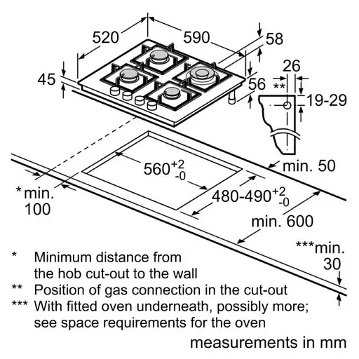 Рабочая поверхность Bosch PNP6B6O92R - фото 2