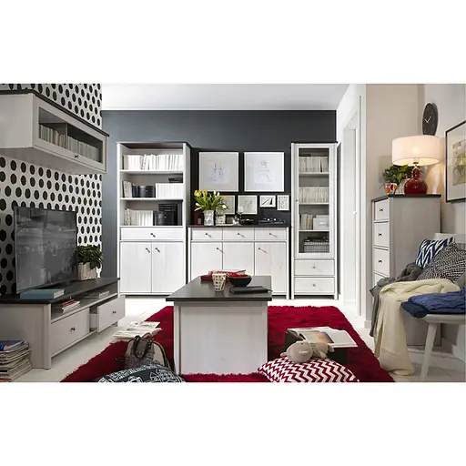 Тумба под ТВ ВМК (БРВ) Порто RTV2S Джанни + Сосна Ларико (GRB-1958) - фото 7