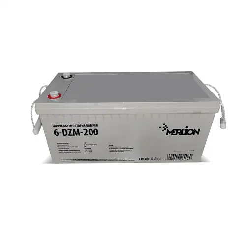 Аккумулятор Merlion 6-DZM-200, 12V 200Ah