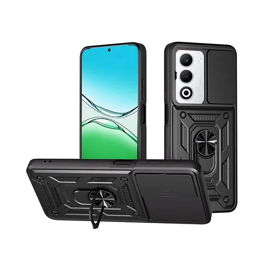 Чохол до мобільного телефона BeCover Military Oppo A5 2025 4G/5G Black (714572) - фото 1