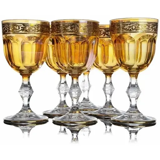 Набор бокалов для вина Lora Ария 185 мл 6 шт. Амбер NGC53SETWINE - фото 3