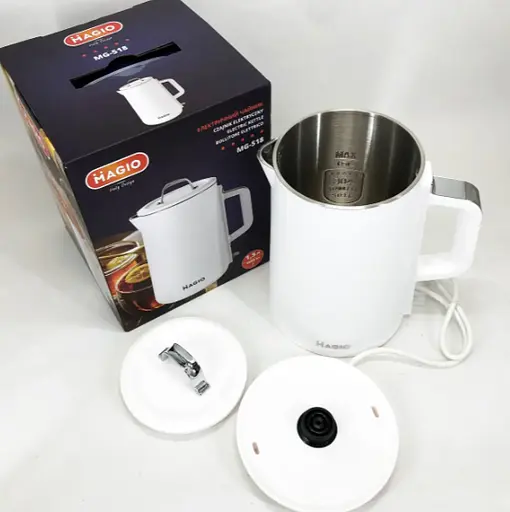 Электрочайник термос MAGIO MG-518 1,5 л цельно литой1500 Вт Белый - фото 8