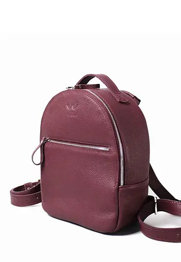 Кожаный рюкзак Groove S марсала флотарий - фото 2