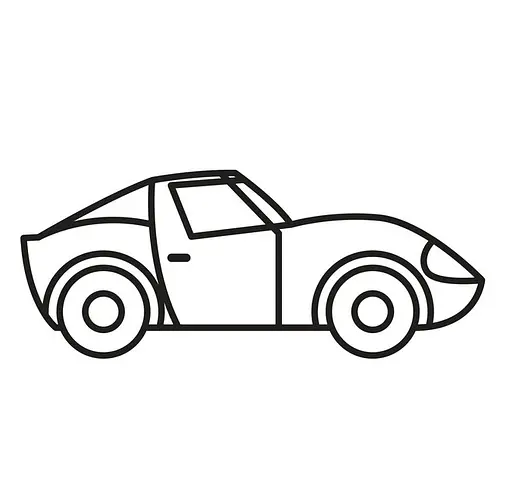 Детская раскраска для малышей "Авто" 403426, 8 страниц - фото 2