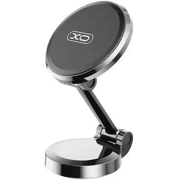 Автодержатель XO C133 Metal magnetic suction 360 ° rotating bracket Черный - фото 1