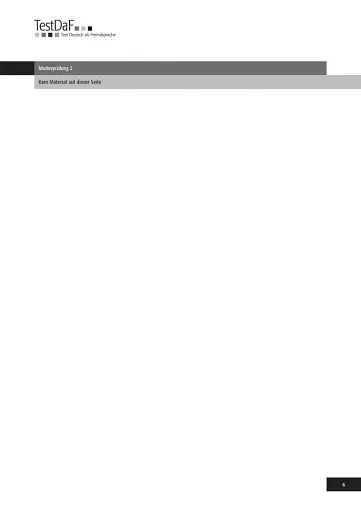 TestDaF Musterprufung 2. Heft mit Audio-CD - фото 5