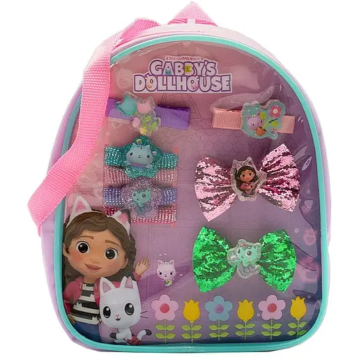 Рюкзачок Gabby's Dollhouse з аксесуарами для волосся (GD22533) - фото 1