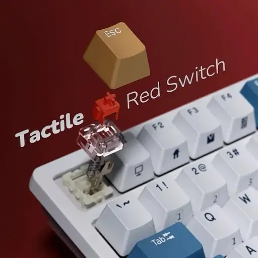 Бездротова механічна клавіатура Royal Kludge Keyboard RK98 100 клавіш з RGB-підсвіткою - фото 2