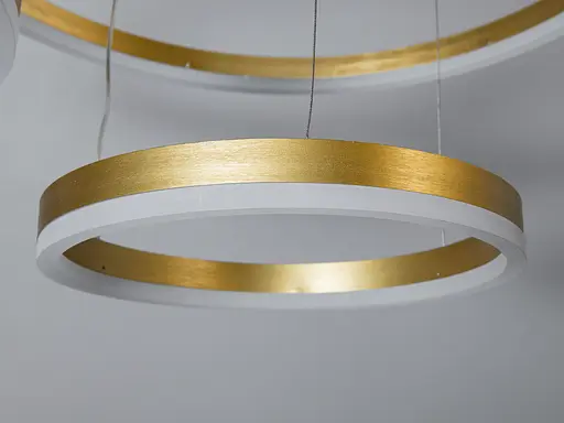 Світлодіодна люстра на тросах золото 157 Вт з пультом - фото 4