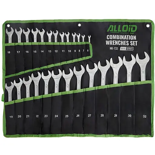 Набір ключів комбінованих Alloid Вase 26 предметів (NK-132) - фото 1