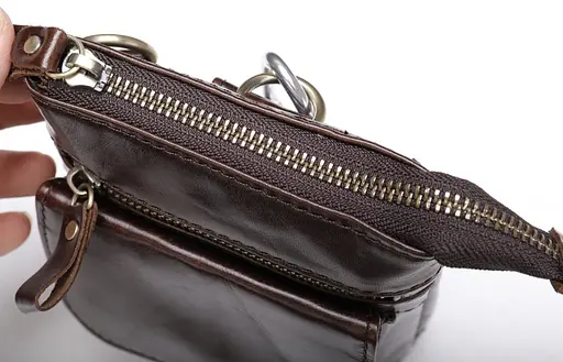 Чоловіча шкіряна сумка Vintage 12,5х17х4 см sum0012924 - фото 5