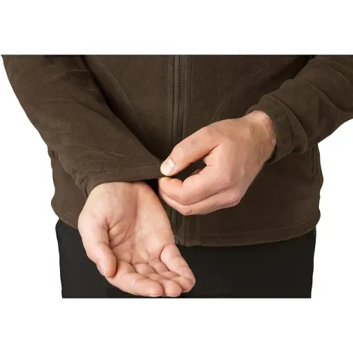Кофта Seeland Benjamin fleece 3XL Темно коричневий - фото 6