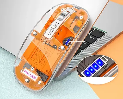 Беспроводная мышь FMouse M133 2.4 ГГц RGB (аккумуляторная) - фото 6