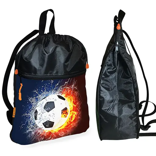 Шкільний рюкзак дитячий футбол + Сумка для взуття спортивної форми рюкзак-мішок хлопчикові (01866) - фото 2