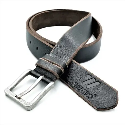 Ремінь шкіряний Weatro чоловічий 115-120х3,8 см acs0024215 - фото 1