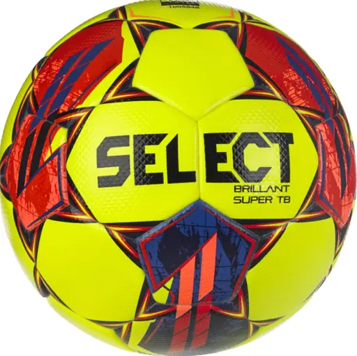 Футбольный мяч SELECT Brillant Super TB v23 (FIFA QUALITY PRO APPROVED) Yellow-Red