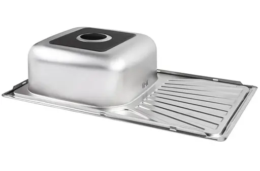 Кухонная мойка Brinex 7848 0,8 мм, врезная BRIN7848MDEC08 - фото 2