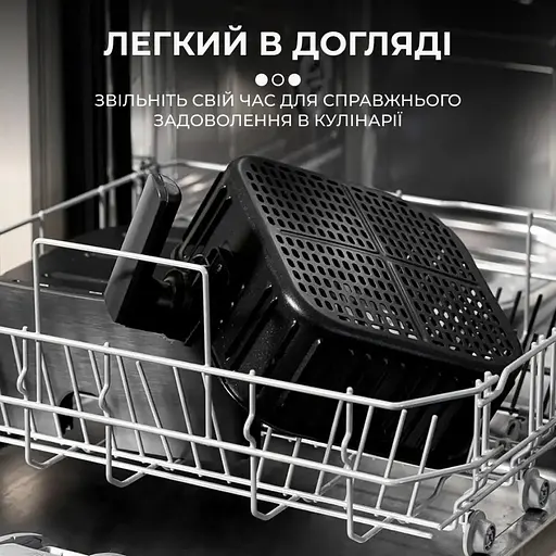 Аерофритюрниця безмасляна Sokany SK10008 10л електрична з механічно-сенсорним керуванням 2400Вт - фото 10